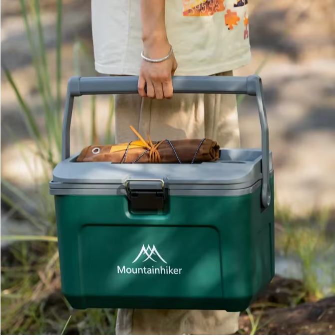 Camping Koelbox 16L – Draagbare Ice Box met Isolatie voor Outdoor, Vissen en Picknick