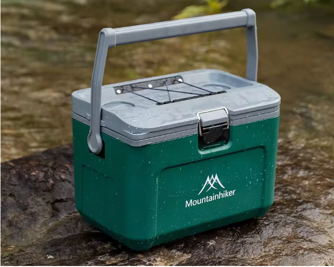 Camping Koelbox 16L – Draagbare Ice Box met Isolatie voor Outdoor, Vissen en Picknick