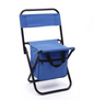 Opvouwbare Campingstoel met Koeltas – Lichtgewicht Vouwstoel met Rugleuning voor Strand en Outdoor