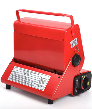 Draagbare Butaan Kachel – Camping Heater met Dubbele Warmtebron voor Outdoor en Noodgebruik