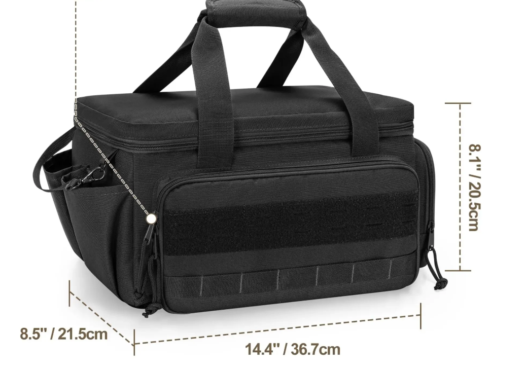 Tactische Gereedschapstas 36 cm – Duurzame Tool Bag met Antislip Bodem en Veel Opbergruimte