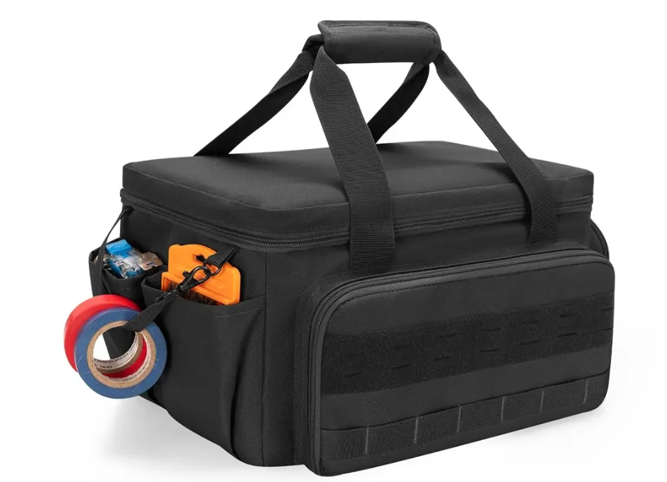 Tactische Gereedschapstas 36 cm – Duurzame Tool Bag met Antislip Bodem en Veel Opbergruimte