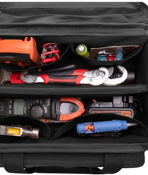 Tactische Gereedschapstas 36 cm – Duurzame Tool Bag met Antislip Bodem en Veel Opbergruimte