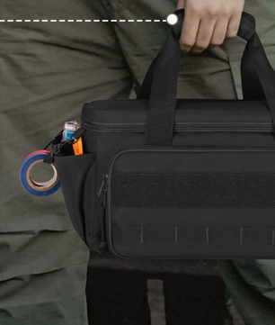 Tactische Gereedschapstas 36 cm – Duurzame Tool Bag met Antislip Bodem en Veel Opbergruimte