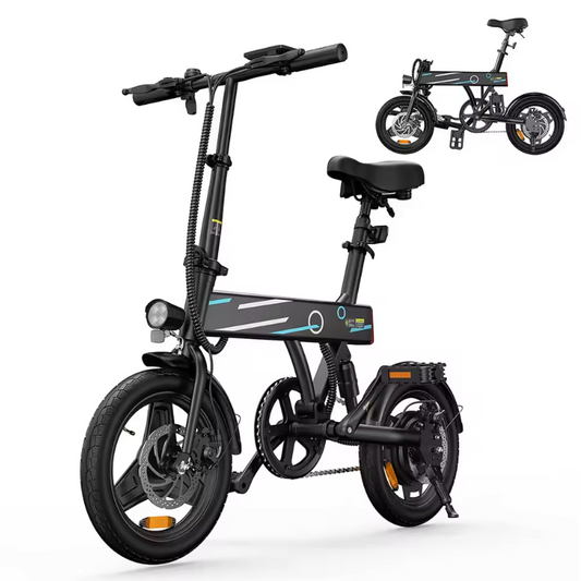 Opvouwbare Elektrische Fiets 14 Inch – 250W E-Bike met LCaD Display