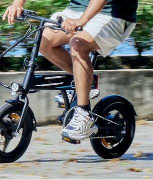 Opvouwbare Elektrische Fiets 14 Inch – 250W E-Bike met LCaD Display