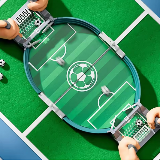Tafelvoetbal Spel – Mini Voetbaltafel voor 2 Personen en Gezinsplezier