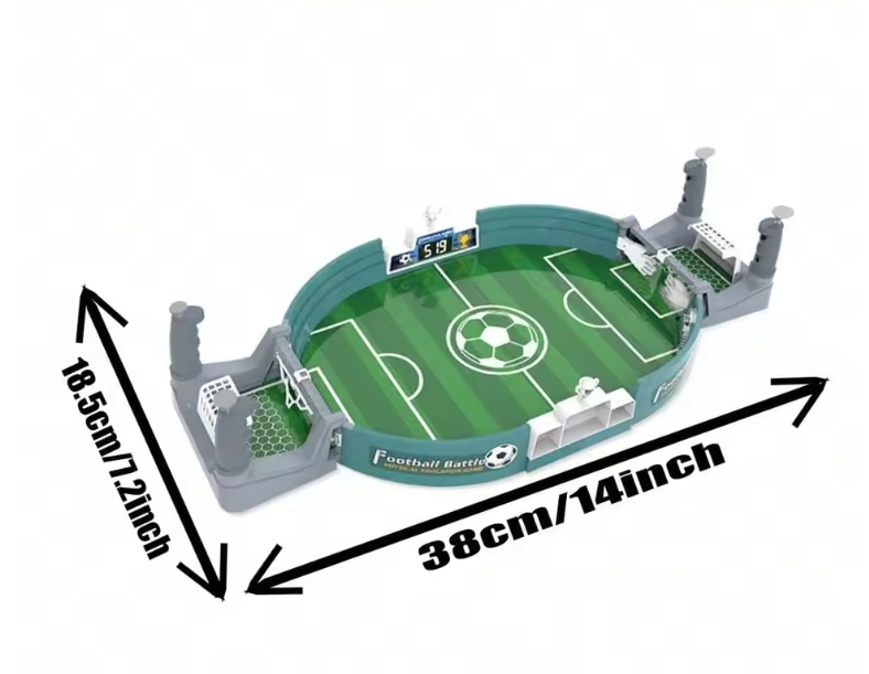 Tafelvoetbal Spel – Mini Voetbaltafel voor 2 Personen en Gezinsplezier