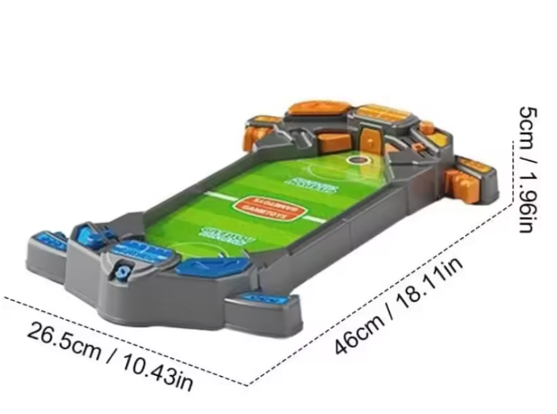 Tafelvoetbal Spel – Mini Voetbaltafel met Interactief Water Effect voor 2 Personen