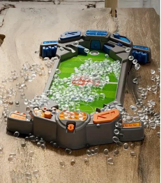 Tafelvoetbal Spel – Mini Voetbaltafel met Interactief Water Effect voor 2 Personen