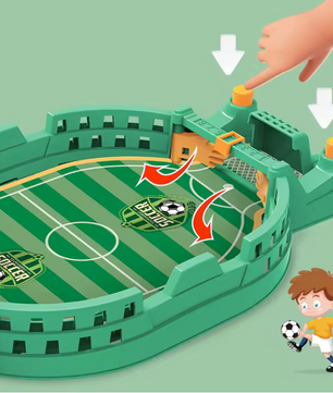 Mini Tafelvoetbal Spel – Desktop Voetbaltafel voor 2 Personen en Gezinsplezier