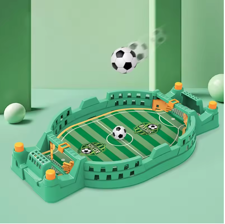 Mini Tafelvoetbal Spel – Desktop Voetbaltafel voor 2 Personen en Gezinsplezier