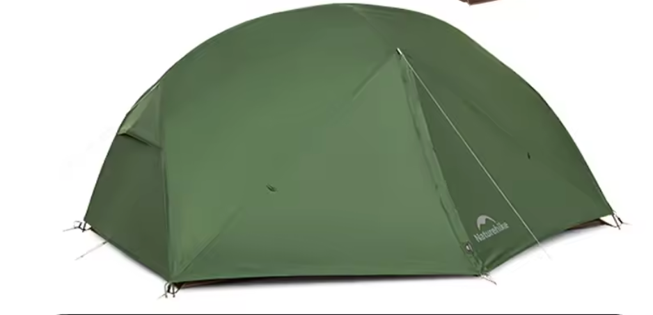 Ultralichte 1-3 Persoons Camping Tent – 20D Nylon, Waterdicht en Compact voor Hiking en Outdoor