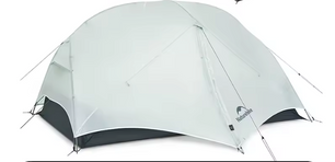 Ultralichte 1-3 Persoons Camping Tent – 20D Nylon, Waterdicht en Compact voor Hiking en Outdoor
