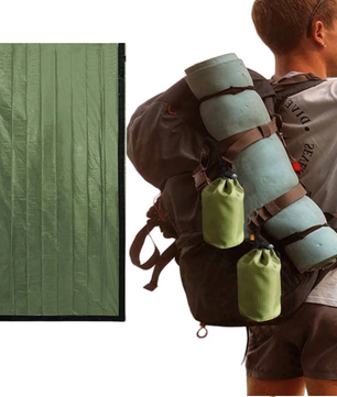 Nooddeken Bivakzak – Waterdichte Thermische Slaapzak voor Outdoor en Survival