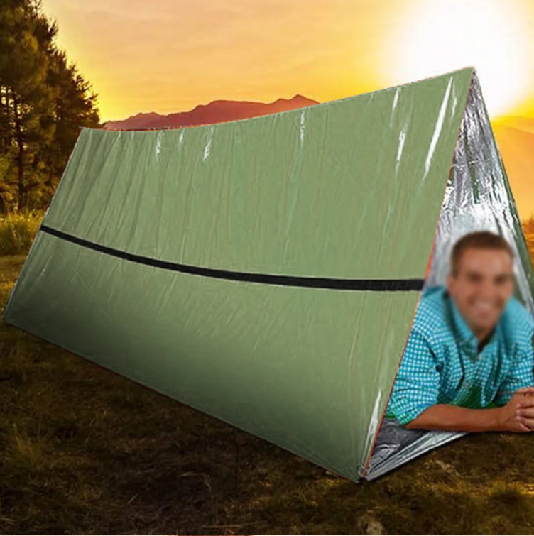 Nooddeken Bivakzak – Waterdichte Thermische Slaapzak voor Outdoor en Survival