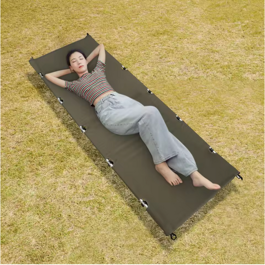 Ultralicht Opvouwbaar Campingbed – Compact Draagbaar Slaapbed voor Kamperen en Reizen (150 kg Belastbaar)