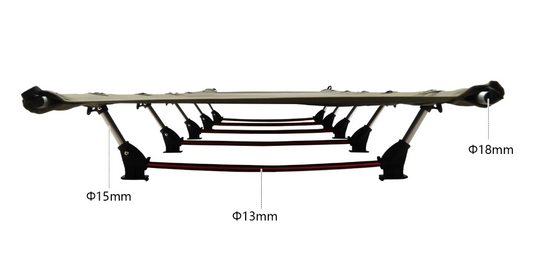 Ultralicht Opvouwbaar Campingbed – Compact Draagbaar Slaapbed voor Kamperen en Reizen (150 kg Belastbaar)