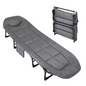 Draagbaar Opklapbaar Campingbed met Kussen – Stevig en Comfortabel Slaapbed tot 227 kg