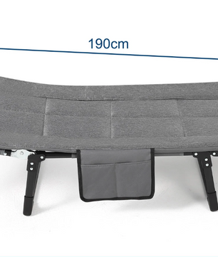 Draagbaar Opklapbaar Campingbed met Kussen – Stevig en Comfortabel Slaapbed tot 227 kg