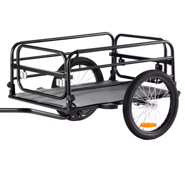 Fietskar Bagagekar – Opvouwbare Fiets Trailer met Grote Laadcapaciteit