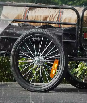 Fietskar Bagagekar – Opvouwbare Fiets Trailer met Grote Laadcapaciteit