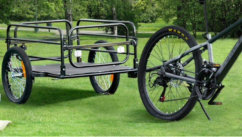 Fietskar Bagagekar – Opvouwbare Fiets Trailer met Grote Laadcapaciteit