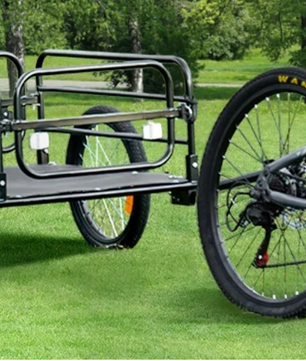 Fietskar Bagagekar – Opvouwbare Fiets Trailer met 72 kg Draagvermogen