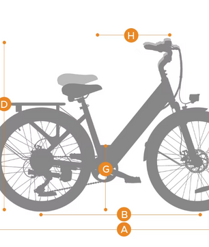 Elektrische Fiets 26 Inch – 250W E-Bike met 7 Versnellingen en Grote Actieradius