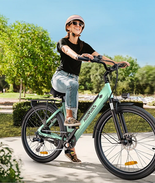 Elektrische Fiets 26 Inch – 250W E-Bike met 7 Versnellingen en Grote Actieradius