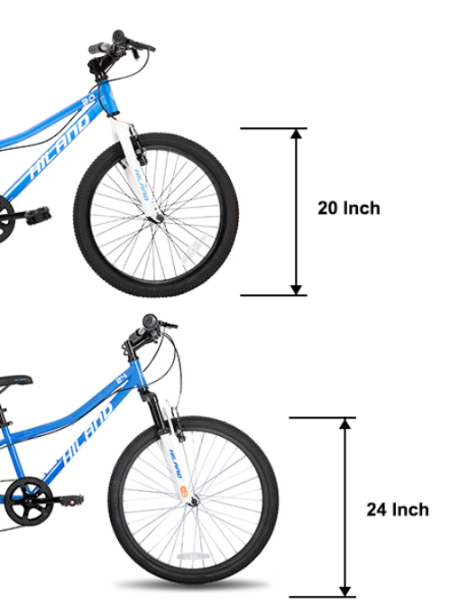 Kinder Mountainbike 24 Inch – Fiets met Vering en Stevig Frame voor Jongens en Meisjes