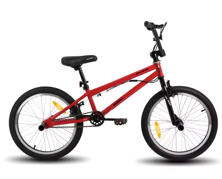 Kinder BMX Fiets 20 Inch – Freestyle Bike met Gyro en 4 Pegs