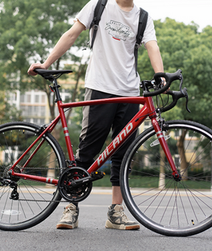 Racefiets Aluminium – 14 Versnellingen met Lichtgewicht Frame 53/57 cm