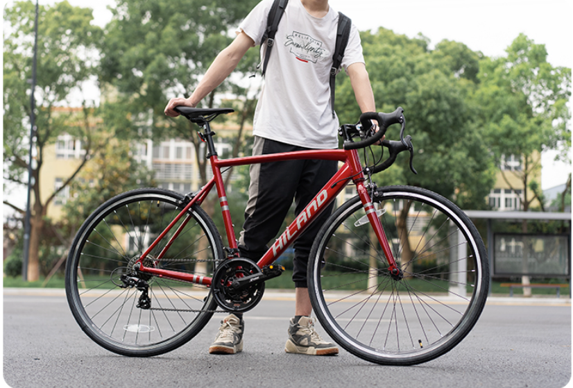 Racefiets Aluminium – 14 Versnellingen met Lichtgewicht Frame 53/57 cm