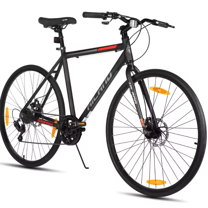 Racefiets 700C – Aluminium Fiets met 14 Versnellingen en Schijfremmen
