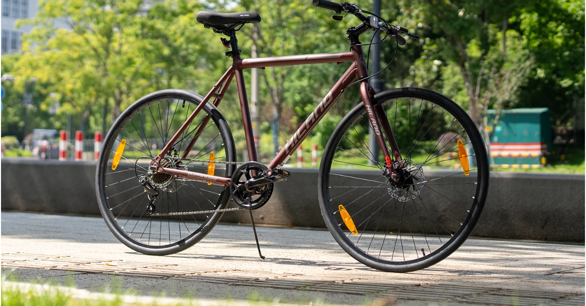 Racefiets 700C – Aluminium Fiets met 7 Versnellingen en Schijfremmen