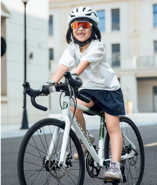Kinder Racefiets 22 Inch – Aluminium Fiets met 10 Versnellingen en Schijfremmen
