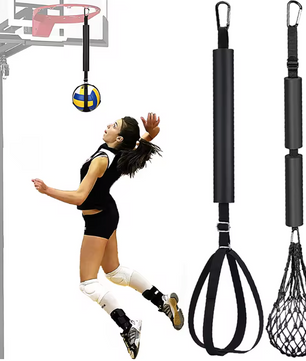 Volleybal Spike Trainer – Verstelbare Solo Trainingsriem voor Serve en Smash, Slijtvast en Praktisch