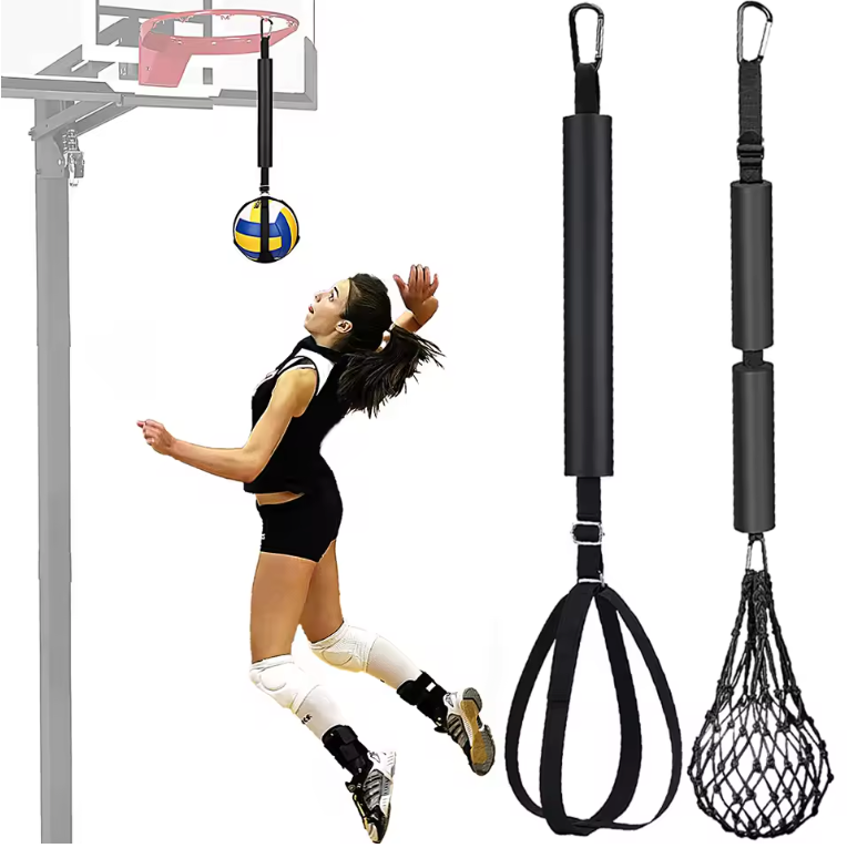 Volleybal Spike Trainer – Verstelbare Solo Trainingsriem voor Serve en Smash, Slijtvast en Praktisch