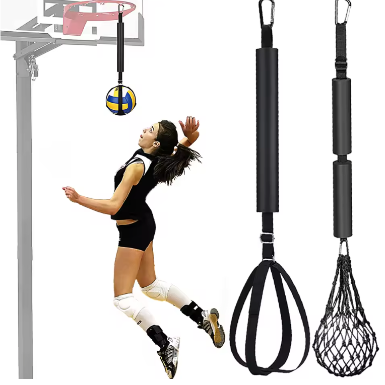Volleybal Spike Trainer – Verstelbare Solo Serve Trainer met Weerstandsband voor Techniektraining