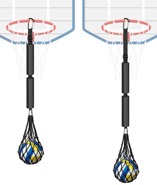 Volleybal Spike Trainer – Verstelbare Solo Serve Trainer met Weerstandsband voor Techniektraining