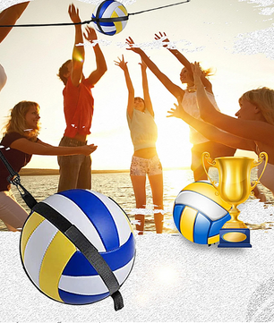 Volleybal Spike Trainer – Verstelbare Solo Trainingsriem voor Serve en Smash, Slijtvast en Praktisch