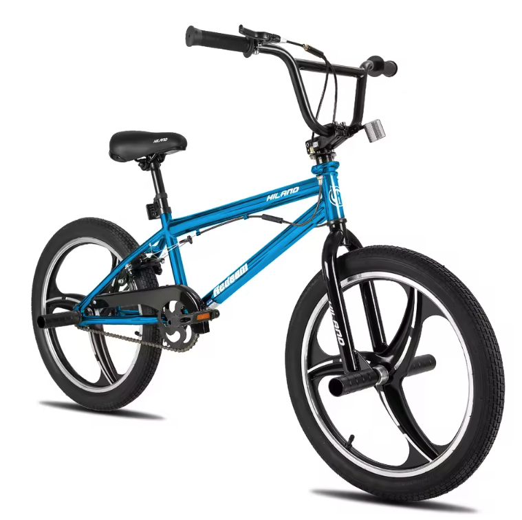 20 inch BMX-fiets voor Kinderen – Freestyle met 360° Rotor en 4 Haringen, Single Speed
