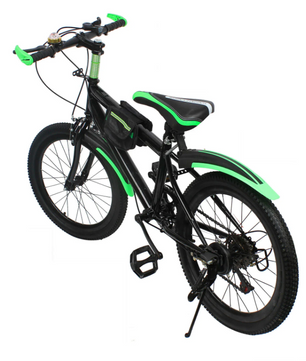 20 inch Mountainbike voor Kinderen – 7 Versnellingen, Verstelbare Zitting, Inclusief Spatborden en Bidonhouder