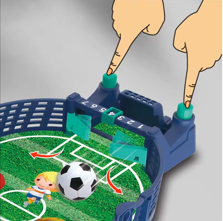 Tafelvoetbal Spel – Mini Voetbaltafel voor Familie en Party Games