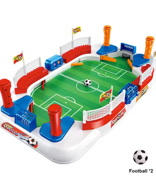 Mini Tafelvoetbal Spel 55 cm – Desktop Voetbaltafel voor 2 Personen
