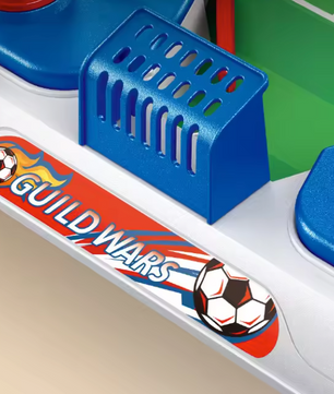Mini Tafelvoetbal Spel 55 cm – Desktop Voetbaltafel voor 2 Personen