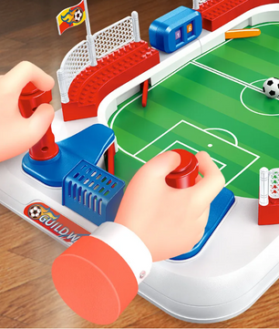 Mini Tafelvoetbal Spel 55 cm – Desktop Voetbaltafel voor 2 Personen