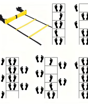 Agility Ladder – Snelheidstraining Ladder voor Voetbal en Fitness