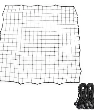 Voetbal Rebound Net 100 x 100 cm – Kickback Trainingsnet met Elastische Koorden